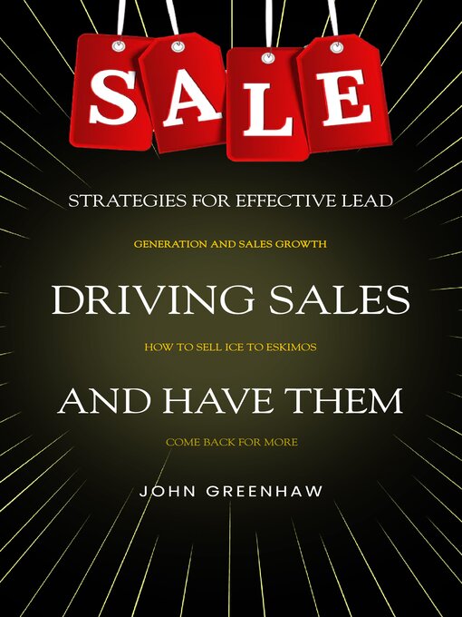 Title details for Driving Sales by John Greenhaw - Wait list